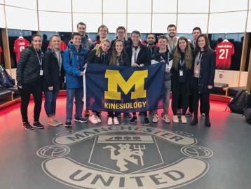 Sport Management students visit Manchester United in the UK