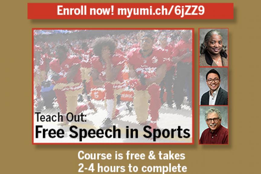 teach out: free speech in sports