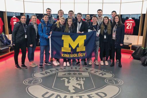 Sport Management students visit Manchester United in the UK