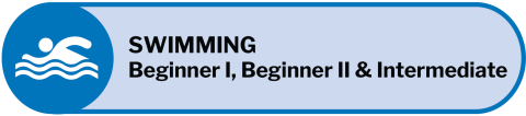 Swimming: Beginner I, Beginner II &amp; Intermediate